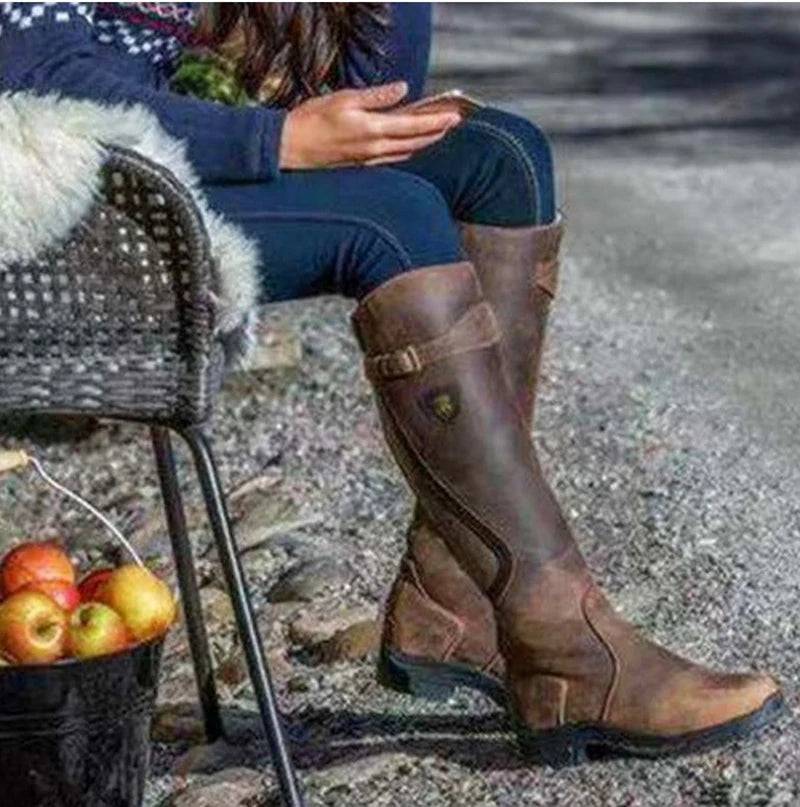 🔥LAST DAY 50% OFF🎁 WOMEN'S WATERPROOF ORTHOPEDIC HIGH HEEL BOOTS