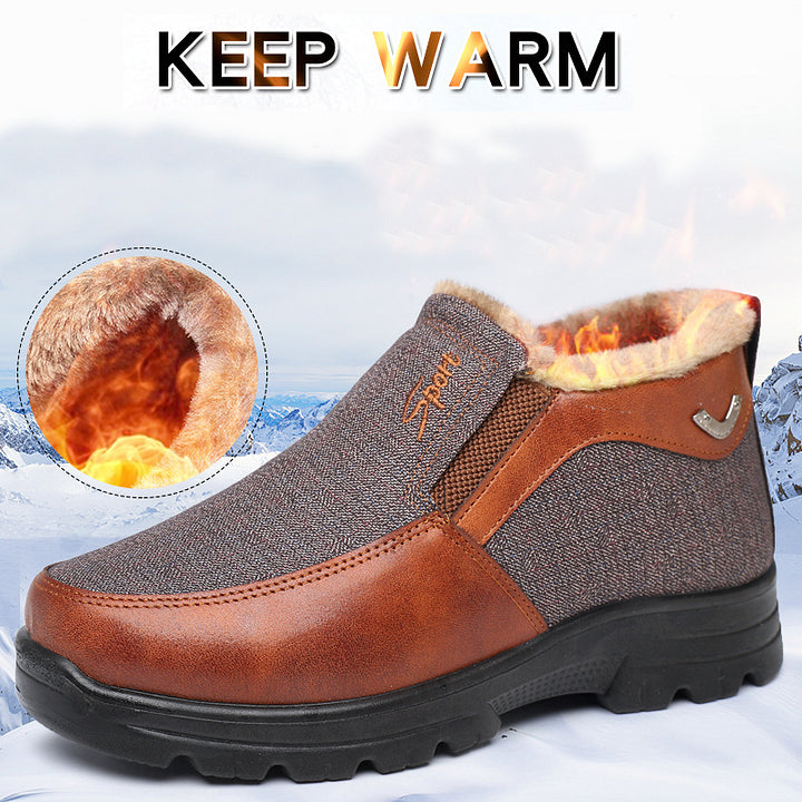 Men's Orthopedic Shoes Snow Ankle Boots
