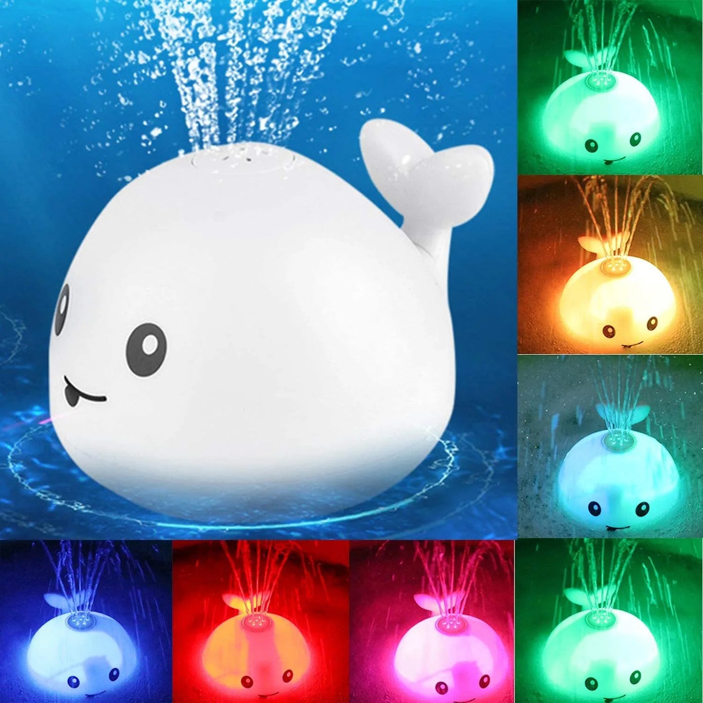 Sprinkler Whale Bath Toy