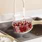 Multifunctional fruit and vegetable washing bowl