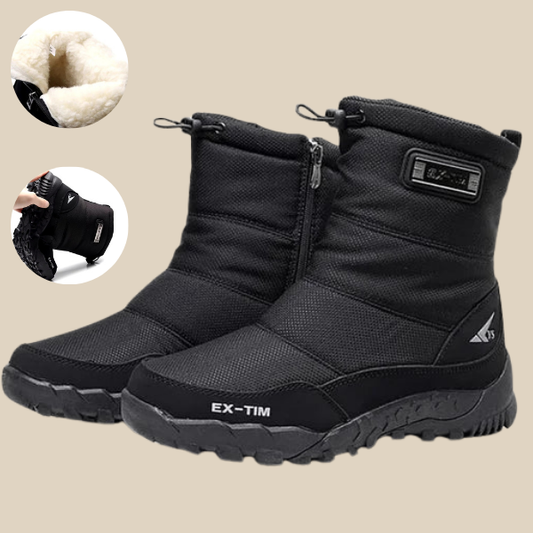 Last Day 49% OFF🔥 - Men's Orthopedic Ankle Support Snow Boots & Waterproof Hiking Boots