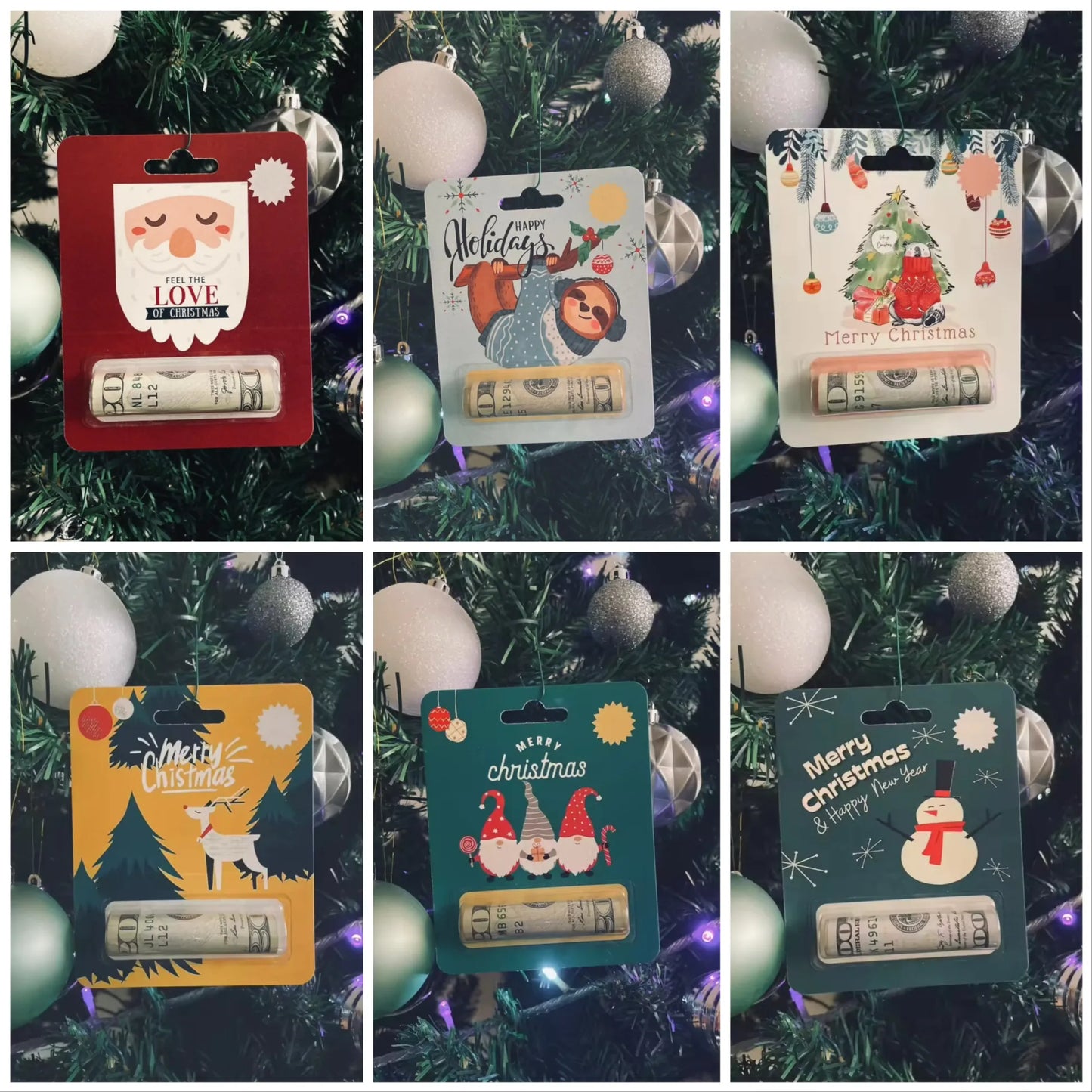 🎅2024 Christmas Gift--💸Christmas Money Holders Gift
